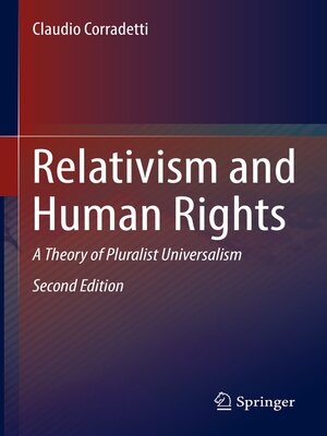 cover image of Relativism and Human Rights